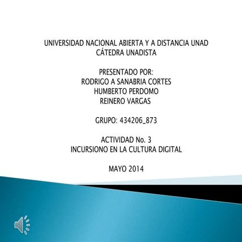 Incursionoenlaculturadigital 140514150203-phpapp01