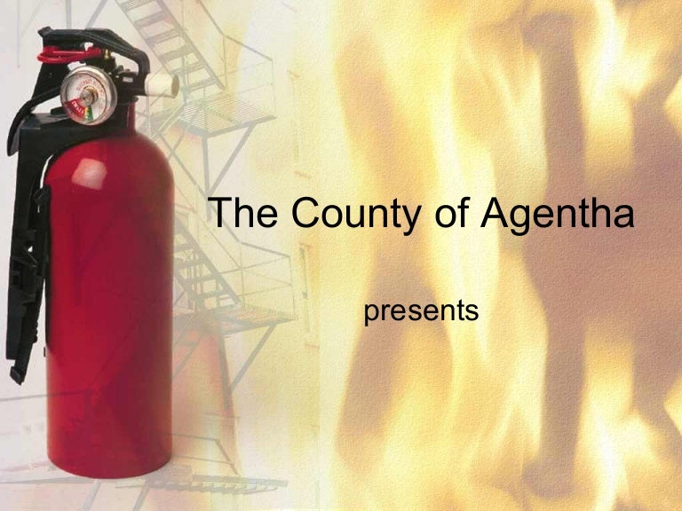 Fire Prevention PPT Template
