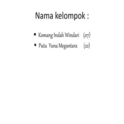 Indah yuna (kelompok 7)