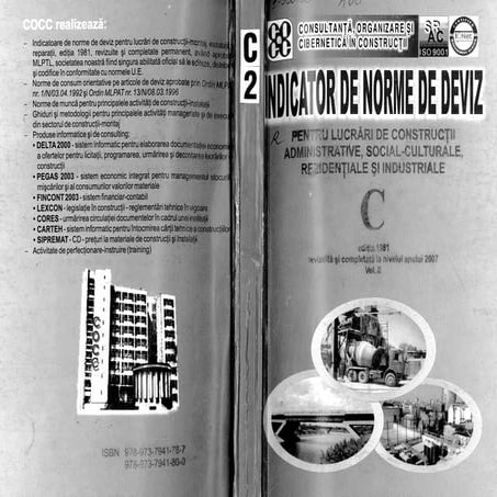 Indicator Norme de Deviz - Technical University "Gh. Asachi" of Iaşi