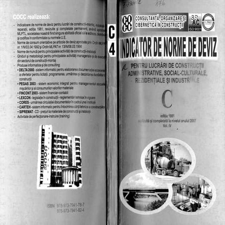 Indicator Norme de Deviz - Technical University "Gh. Asachi" of Iaşi