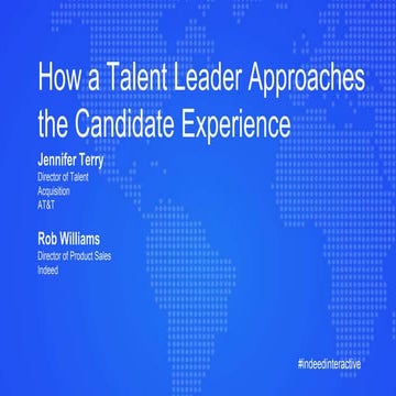How a Talent Leader Approaches the Candidate Experience