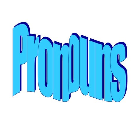 Indefinite and reflexive pronouns