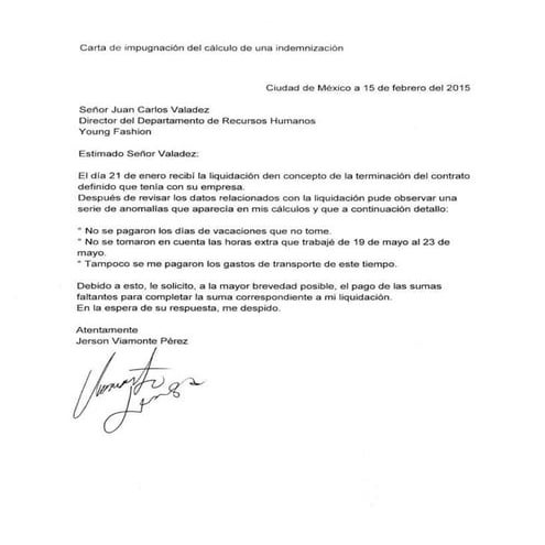 Indemnizacion | DOCX