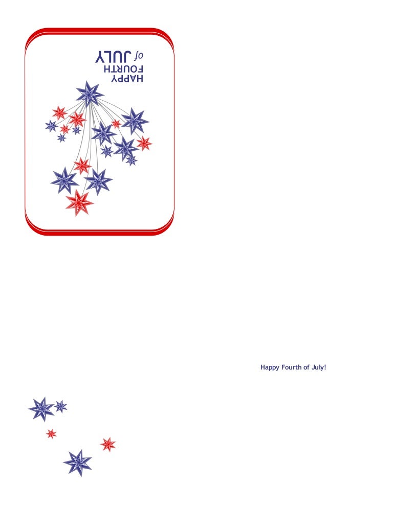 Independence Day Card