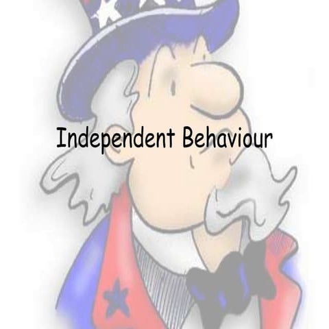 Independent behaviour conformity and obedience | PDF