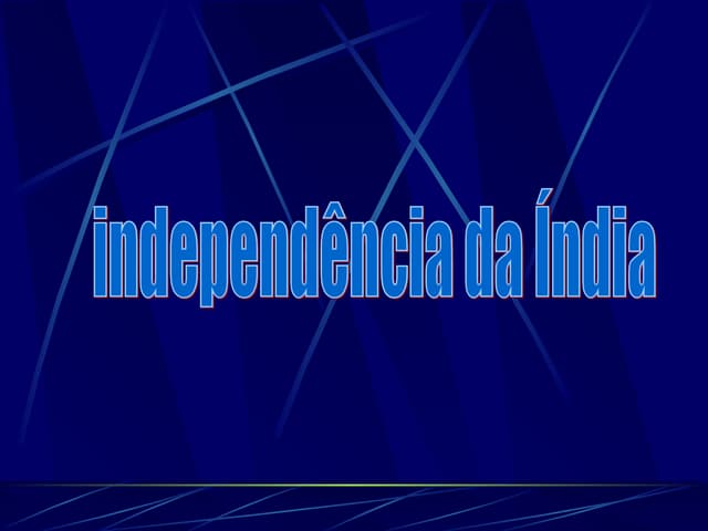 independência da Índia