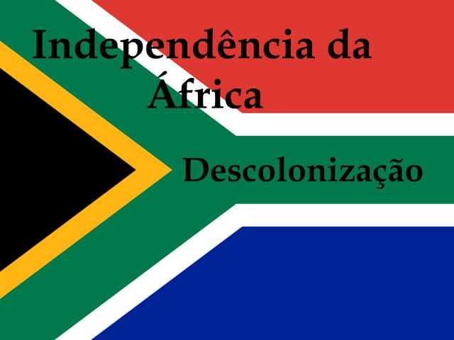 Independência da áfrica