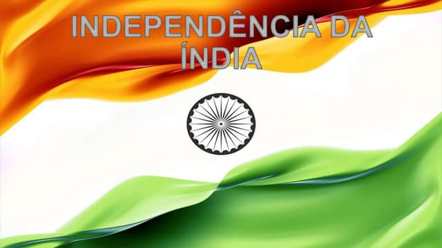 Independência da índia