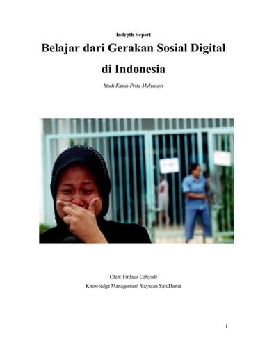 Indepth report belajar dari gerakan sosial digital di indonesia