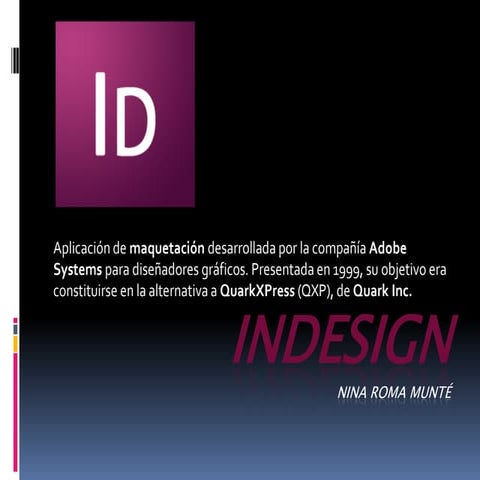 Historia Indesign | PDF