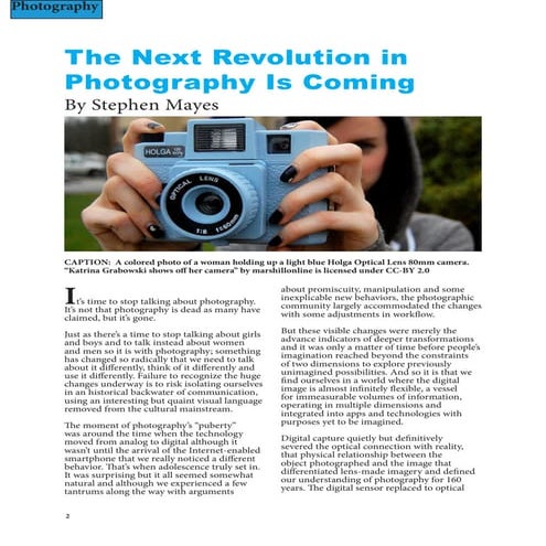 InDesign Magazine Project