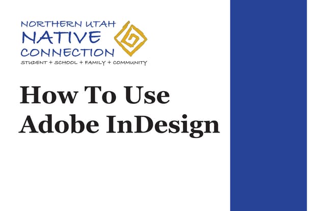 Simple InDesign Manual | PPT