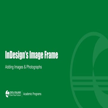 InDesign's image frame