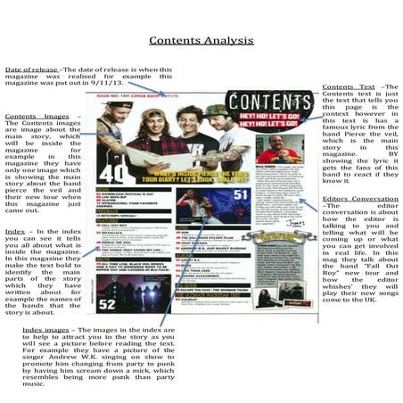 Assignment Sheet: Writing About a Song | PDF