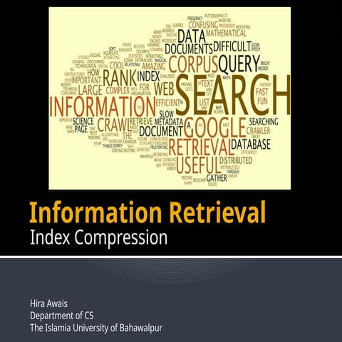 Index Compression.pptxhhhgfyhhvvggffhkkkjhg | PPTX