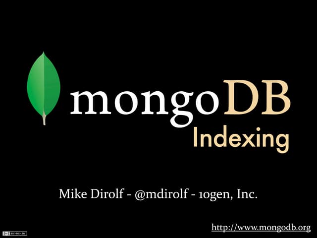 Indexing