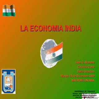 India, desarrollo economico
