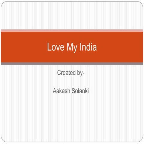 India | PPTX