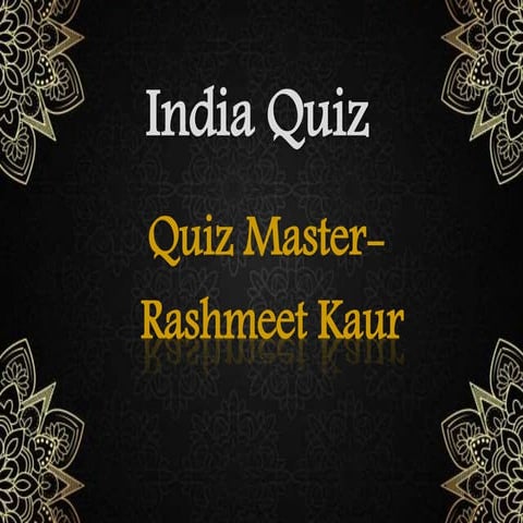India Quiz