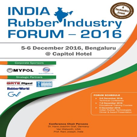 India rubber industry forum 2016 