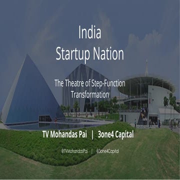 India Startup Nation - 3one4 Capital Dec 2023