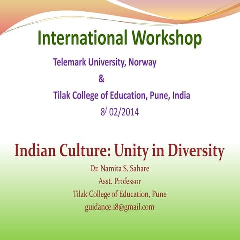 India-Unity in Diversity.ppt