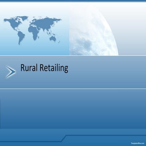 Rural retailing in India