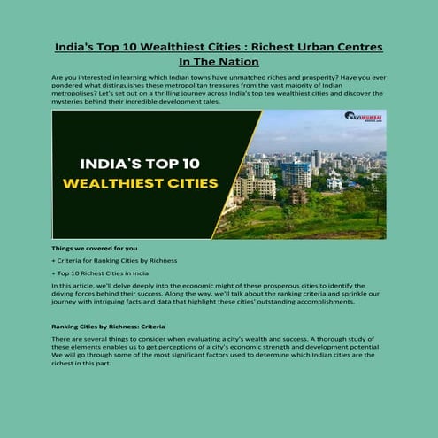 Know About Tier Cities and their Classifications.pptx