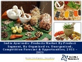 India Ayurvedic Products Market For...