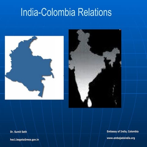 India-Colombia Trade Relations