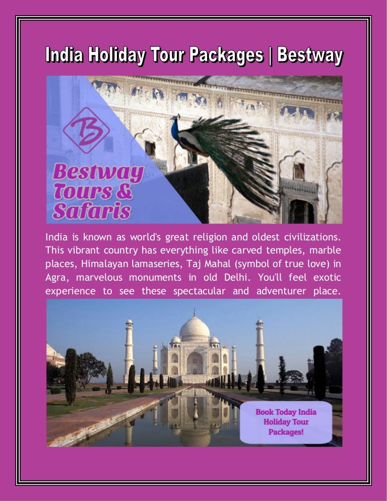 India Holiday Tour Packages Bestway