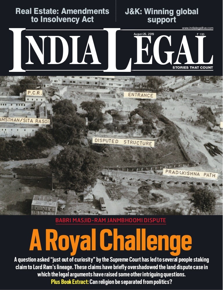 India Legal 26 August 2019 Images, Photos, Reviews