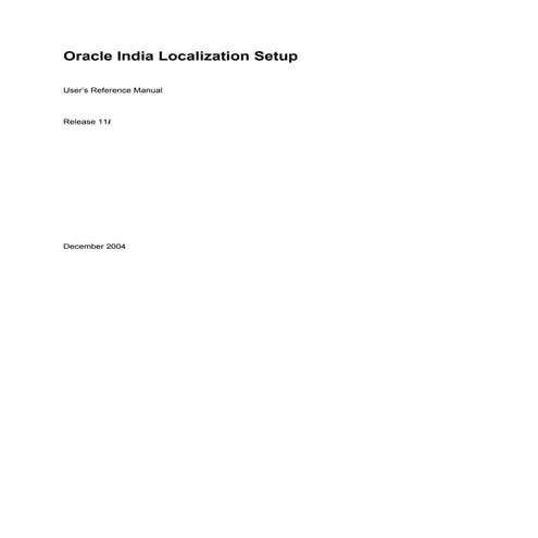 India localization urm in60106