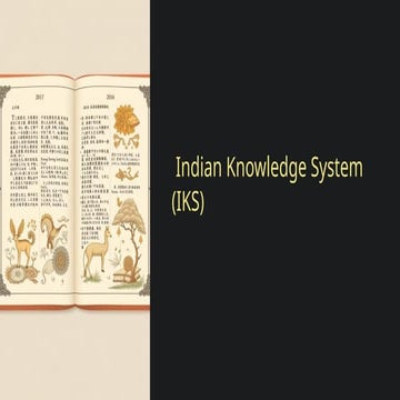 INDIAN KNOWLEDGE SYSTEM by Pranabkanti Dutta | PPTX