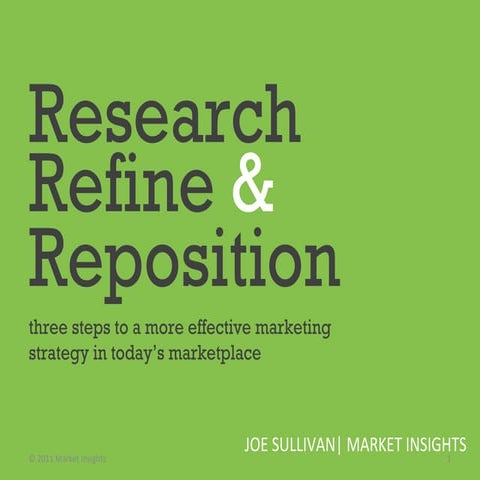 Indiana Bankers - Research Refine and Reposition