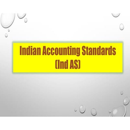 Indian accounting standards