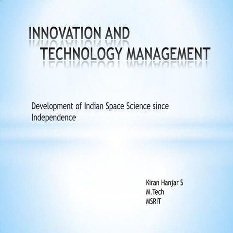 Indian aerospace since independence
