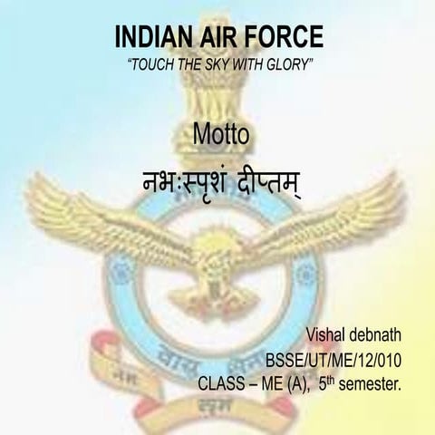 Indianairforce vishal debnath