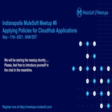 Indianapolis mulesoft meetup_sep_11_2021