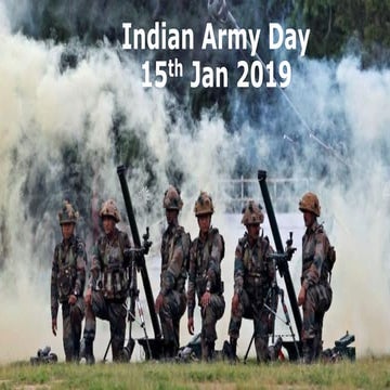 Indian army day 2019