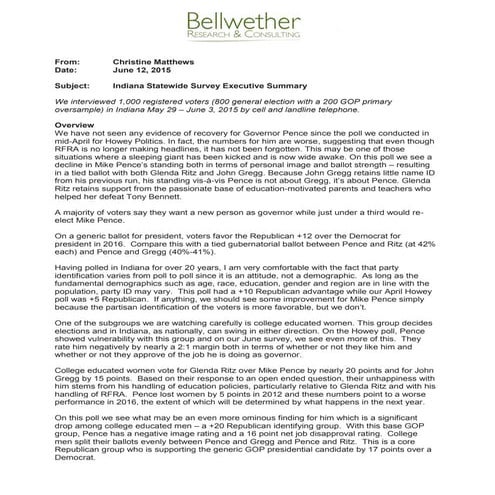 New Poll Shows Trouble for Mike Pence