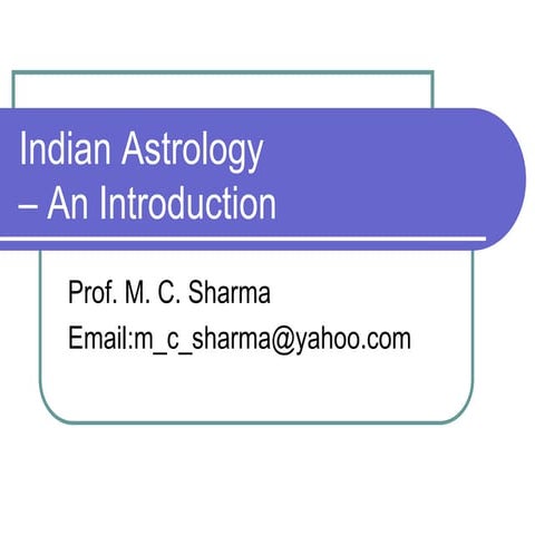 Indian astrology