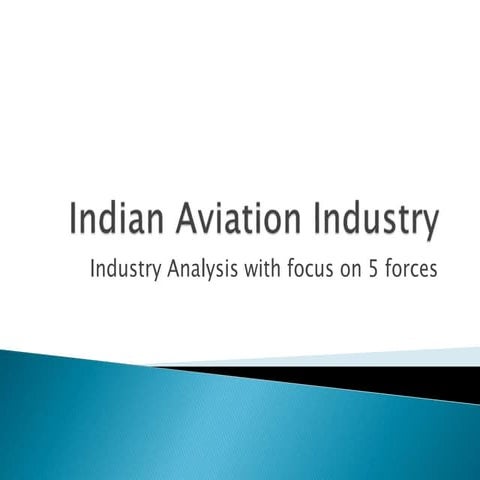 Indian aviation industry analysis