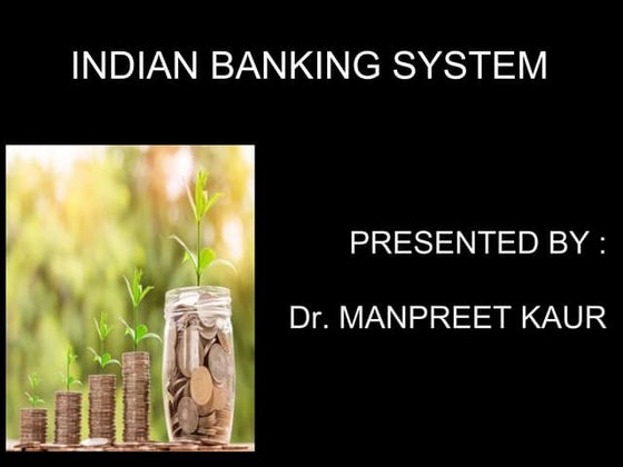 INTRODUCTION TO BANKING | PPT