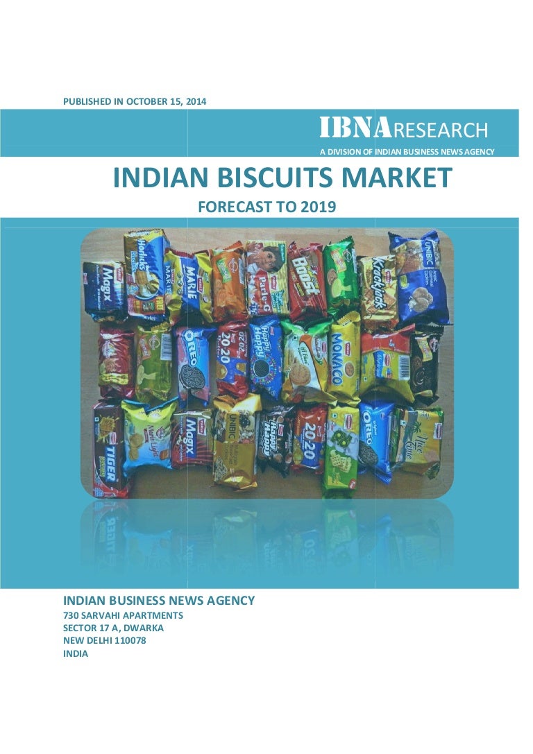 Indian biscuits market forecast to 2019