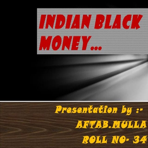 Indian black money