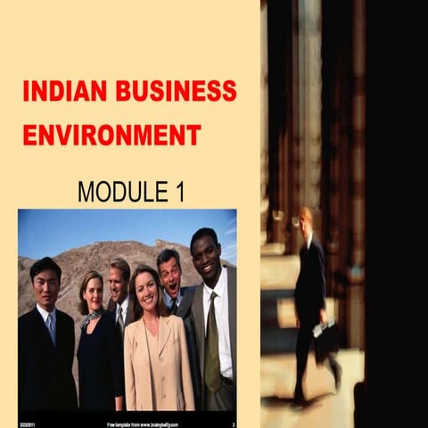 Indian business environment final touch