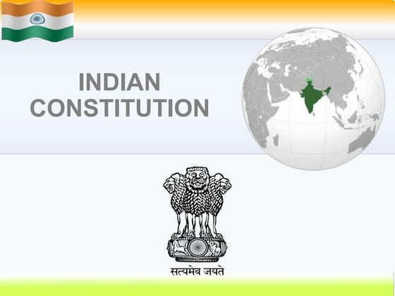 Indian constitution