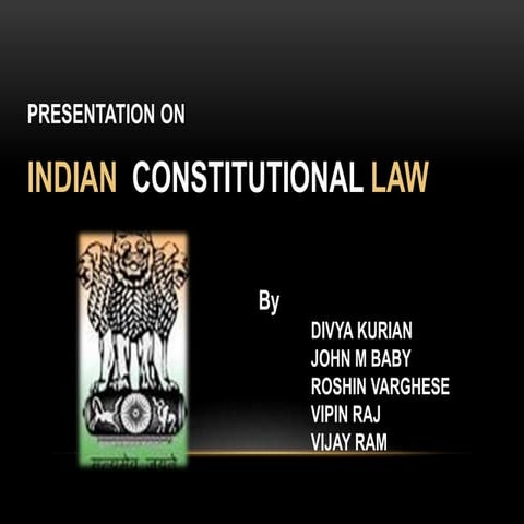 Indian constitution